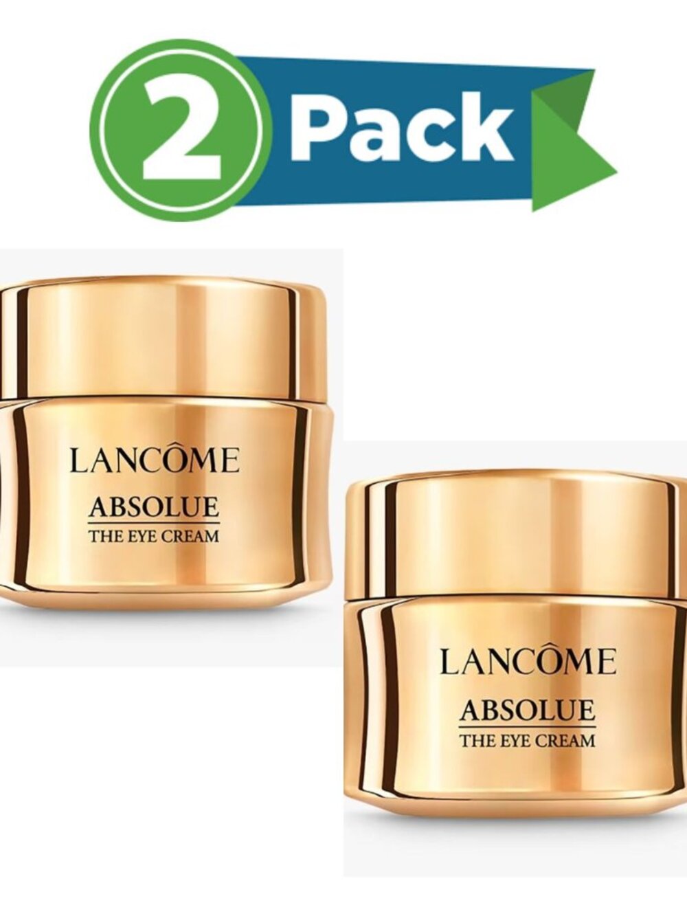 Lancôme Absolue Premium Anti-Aging Eye Cream 20 ml (pack of 2)